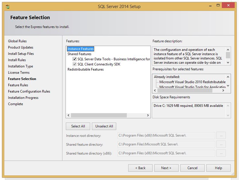 install ssdt with visual studio 2015