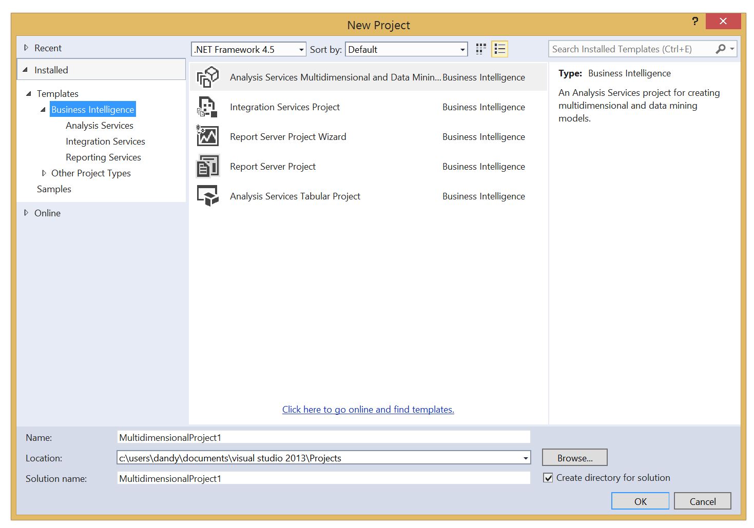 Installing SQL Server Data Tools BI (and unattended install Intended For Business Intelligence Templates For Visual Studio 2010